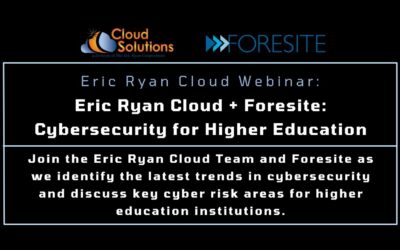 VIDEO: Cybersecurity for Higher Education Webinar